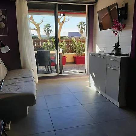 Διαμέρισμα Terrasse Au Cap D Entre Port Et Plages Mole Et Conque Avec Parking Prive Agde